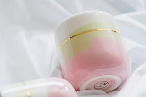 2ER-SET - GRANDE CAPPUCCINO CUP, 280 ML - BUBBLE GUM -