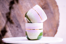 Load image into Gallery viewer, &quot;Landscape Cups&quot; 2er-Set in diversen Grössen in Lilac Blush &amp; Forest Greens