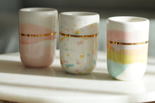 Load image into Gallery viewer, &quot;Landscape&quot; 3er-Set Espresso Cups, 80 ml - ✨ Golden Sunrise Collection ☀️🌸