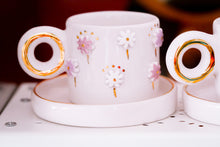 Load image into Gallery viewer, BLOOM set of 2 espresso cups, 0.8 dl (with saucer / incl. saucers)