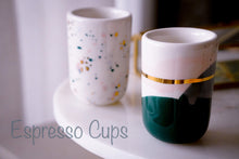 Load image into Gallery viewer, &quot;Landscape Cups&quot; 2er-Set in Emerald Sparke