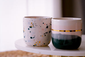 "Landscape Cups" 2er-Set in Emerald Sparke