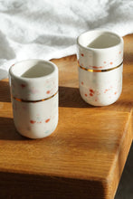 Load image into Gallery viewer, &quot;Landscape&quot; 2er-Set Espresso Cups, 80 ml Rosi-Blue