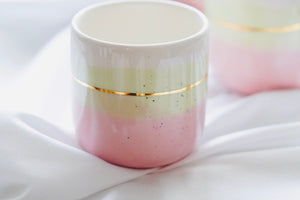 2ER-SET - GRANDE CAPPUCCINO CUP, 280 ML - BUBBLE GUM -