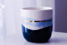 Load image into Gallery viewer, Single Latte Cup, 4.0 dl in Mineral Blues