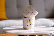 Load image into Gallery viewer, „Landscape“ Cup 2-er Set Macchiato 120 ml- Speckled Emerald Glow