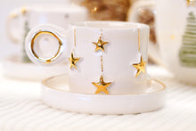 Load image into Gallery viewer, THE BLOOM *XMAS Edition* 2er-Set Espresso Cups, 1.5 dl mit Untersetzer
