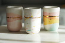 Load image into Gallery viewer, &quot;Landscape&quot; 3er-Set Espresso Cups, 80 ml - ✨ Golden Sunrise Collection ☀️🌸