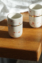 Load image into Gallery viewer, &quot;Landscape&quot; 2er-Set Espresso Cups, 80 ml Rosi-Blue