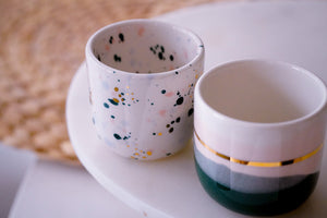 "Landscape Cups" 2er-Set in Emerald Sparke