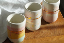 Load image into Gallery viewer, &quot;Landscape&quot; 3er-Set Espresso Cups, 80 ml - ✨ Golden Sunrise Collection ☀️🌸