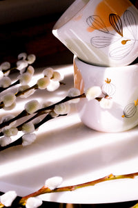 DAYDREAM CAPPUCCINO CUP, 200 ML LEAFS