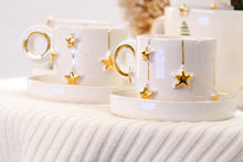 Load image into Gallery viewer, THE BLOOM *XMAS Edition* 2er-Set Espresso Cups, 1.5 dl mit Untersetzer