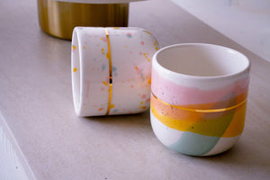 "Landscape Cups" 2er-Set in Sunshine Bliss & Sparkle