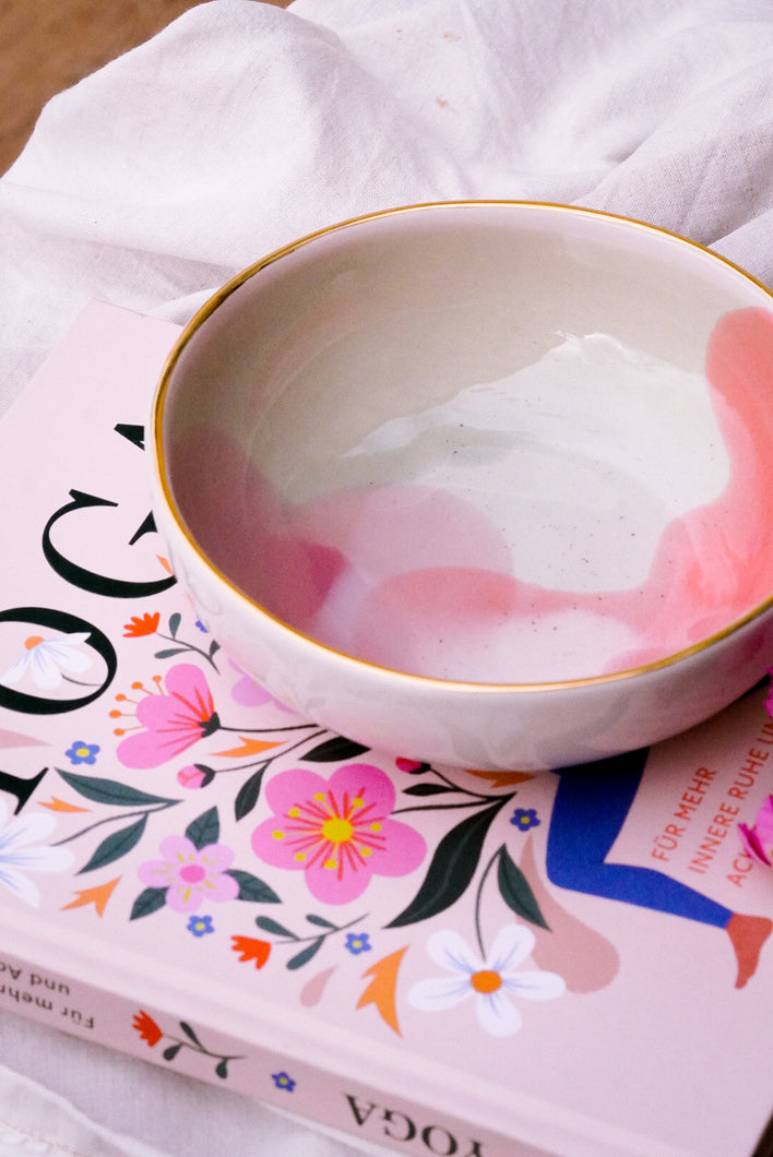 LIMITED EDITION - BOWL LANDSCAPE🥣🌿 - Mint & Peach Rosé