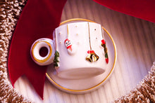 Load image into Gallery viewer, THE BLOOM *XMAS Edition* 2er-Set Espresso Cups, 1.5 dl mit Untersetzer