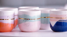 Laden Sie das Bild in den Galerie-Viewer, &quot;Landscape Cups&quot; 2er-Set in diversen Grössen in Mint &amp; Blush