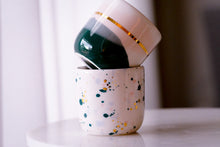 Load image into Gallery viewer, &quot;Landscape Cups&quot; 2er-Set in Emerald Sparke