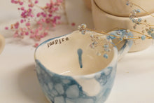 Load image into Gallery viewer, Pinch Cup - Ocean Bubbles - Cappuccino &amp; Tea Cup, approx. 2.5 dl