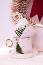Load image into Gallery viewer, THE BLOOM *XMAS Edition* 2er-Set Espresso Cups, 1.5 dl mit Untersetzer