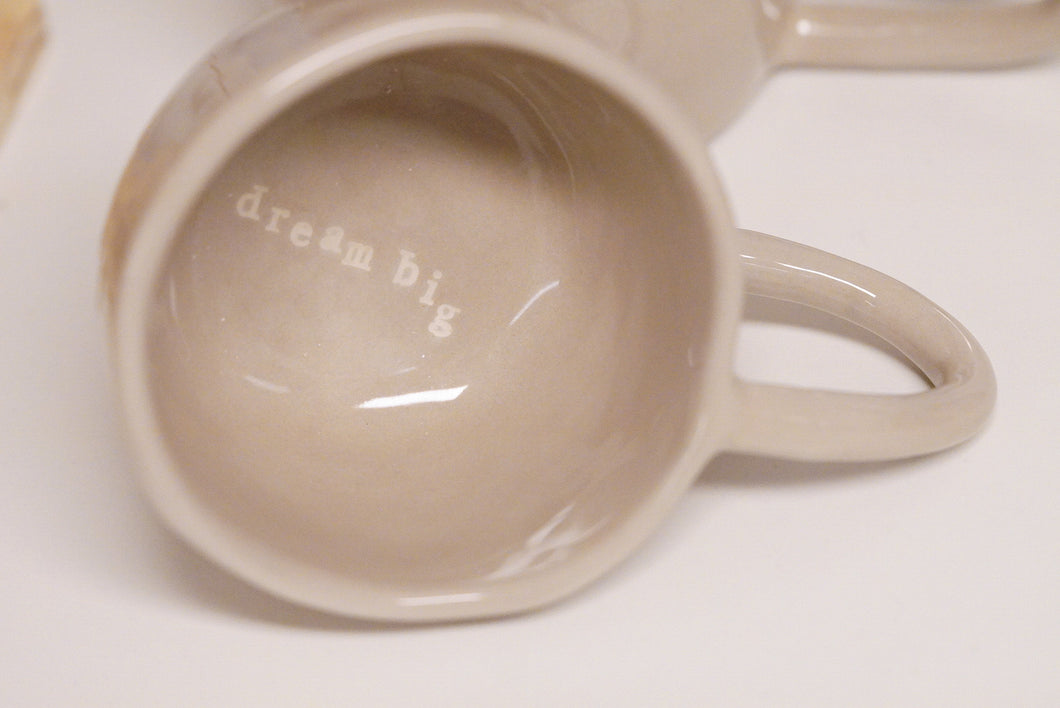 Pinch Cup - Warm Grey - Cappuccino & Tea Cup, ca. 2.5 dl