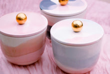 Load image into Gallery viewer, Zuckerdose I Sugar Jar in Blush &amp; Crema
