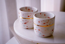 Load image into Gallery viewer, **Single*** 1 x Landscape Cup in Mint &amp; Rosy Sparkle Edition