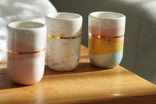 Load image into Gallery viewer, &quot;Landscape&quot; 3er-Set Espresso Cups, 80 ml - ✨ Golden Sunrise Collection ☀️🌸