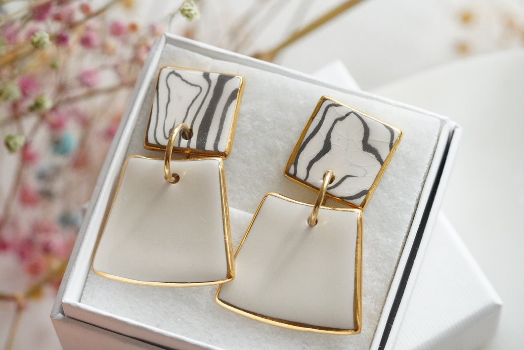IMPERFECTION: Two-Pieces Earrings
