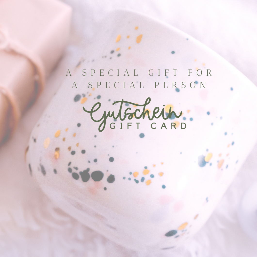 Gutschein / Gift card / Voucher