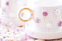 Load image into Gallery viewer, BLOOM set of 2 espresso cups, 0.8 dl (with saucer / incl. saucers)