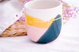 "Landscape" Latte Cup, 4.0 dl in Floral Happiness