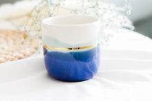 Laden Sie das Bild in den Galerie-Viewer, &quot;Landscape&quot; Latte Cup, 4.0 dl in Mint green &amp; Lavender blue
