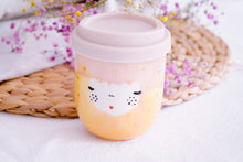 Load image into Gallery viewer, Sweetheart &quot;Sip n&#39; Go&quot; Cup, 2.5 dl in soft Pink &amp; Yellow