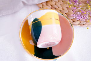 "Landscape" Latte Cup, 4.0 dl in Floral Happiness