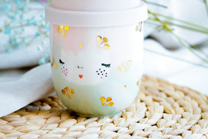 Sweetheart "Sip n' Go" Cup 2.5 dl in Mint & Crema