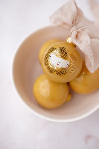 X-MAS Bauble🎁 in Soft Yellow