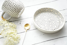 Load image into Gallery viewer, Golden Spoon in White &amp; Mat Gold - O I A  ceramics