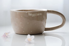 Load image into Gallery viewer, Pinch Cup - Warm Grey - Cappuccino &amp; Tea Cup, ca. 2.5 dl - O I A  ceramics