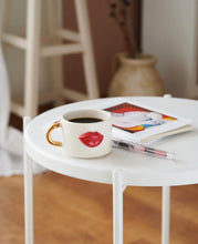 Load image into Gallery viewer, Single Cappuccino Cup, 2.0 dl Red Lips incl. saucer/saucer
