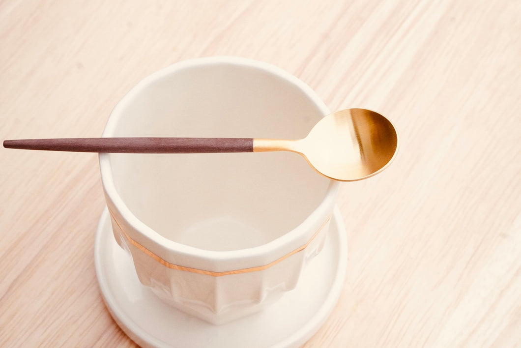 Golden Spoon in Mocca