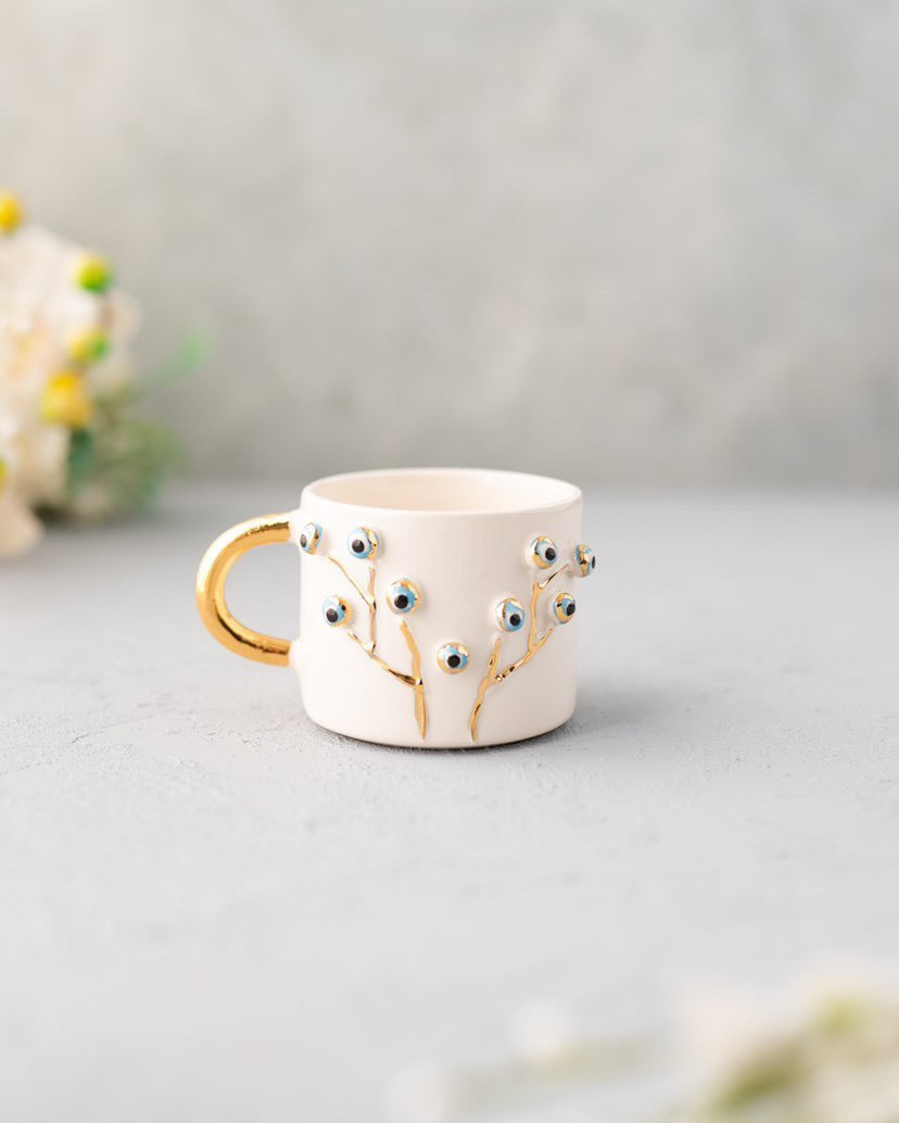 2er-Set Cappuccino Cups, 2.0 dl with Eyes Tree