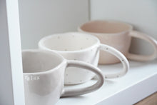 Load image into Gallery viewer, Pinch Cup - Warm Grey - Cappuccino &amp; Tea Cup, ca. 2.5 dl - O I A  ceramics
