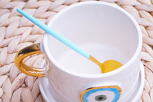 Load image into Gallery viewer, Golden Spoon Turquoise blue