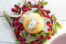 Load image into Gallery viewer, X-MAS Bauble🎁 in Soft Yellow