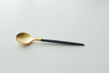 Load image into Gallery viewer, Golden Spoon in Dark Blue &amp; Mat Gold - O I A  ceramics
