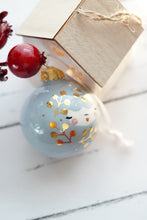 Load image into Gallery viewer, X-MAS Bauble🎁 in soft blue