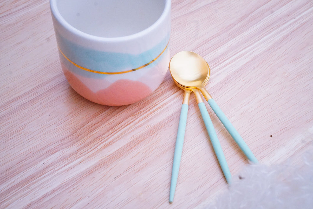 Golgen Spoon in Mint