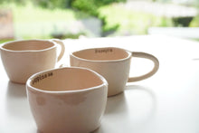 Load image into Gallery viewer, Pinch Cup - Cappuccino &amp; Tea Cup, ca. 2.5 dl - O I A  ceramics