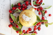 Load image into Gallery viewer, X-MAS Bauble🎁 in Soft Yellow